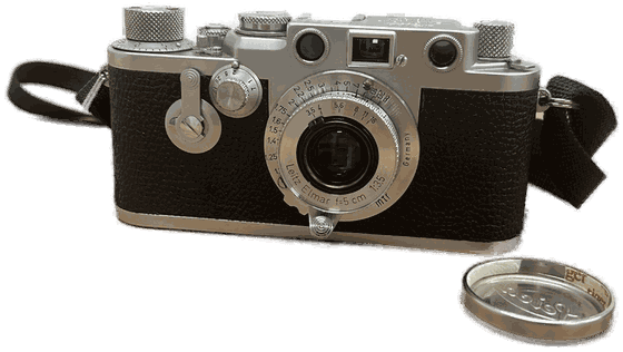 ライカ IIIf とエルマー 5cm レンズ